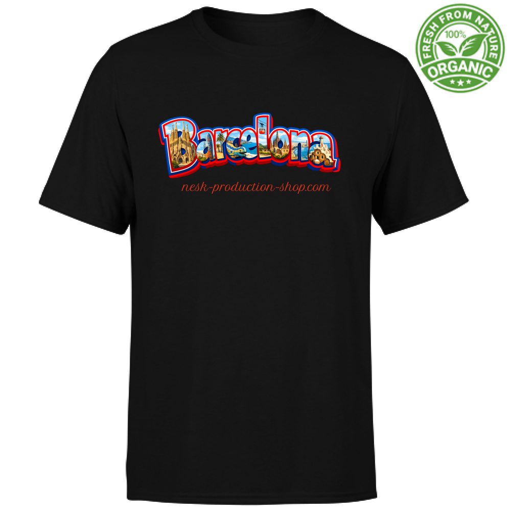T-Shirt Unisex Organic linea Barcellona
