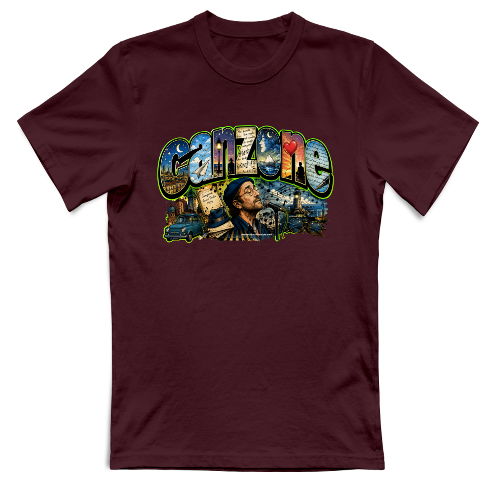 T-Shirt Unisex linea Canzone Dalla