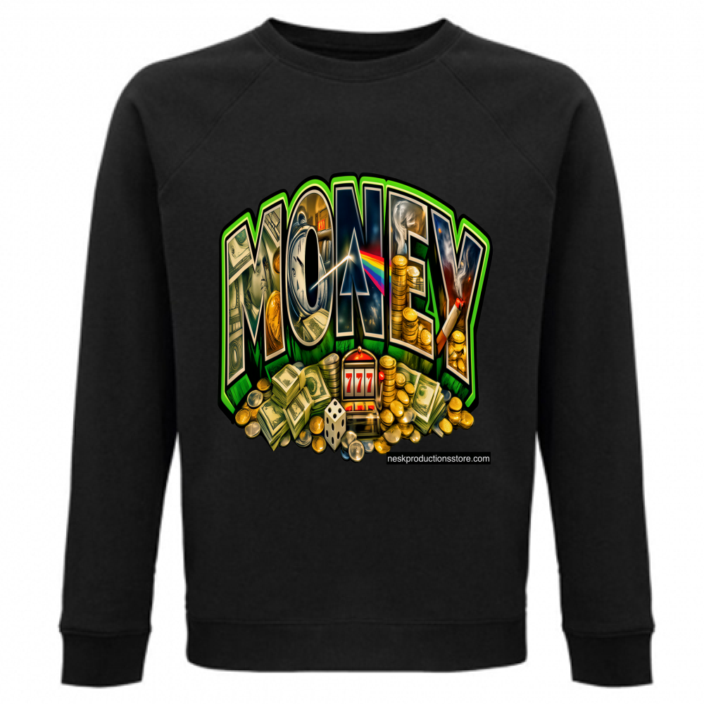 Felpa Unisex Organica linea Money A