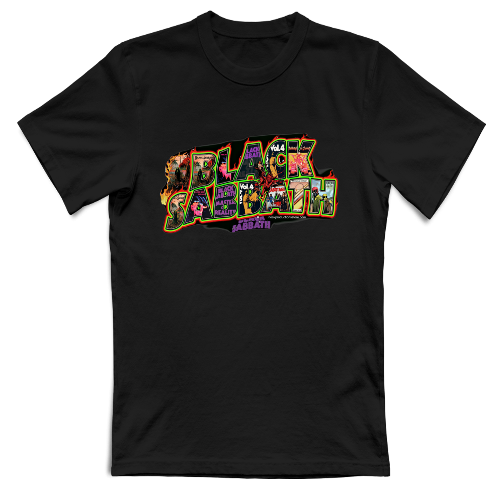 T-Shirt Unisex linea Black Sabbath A