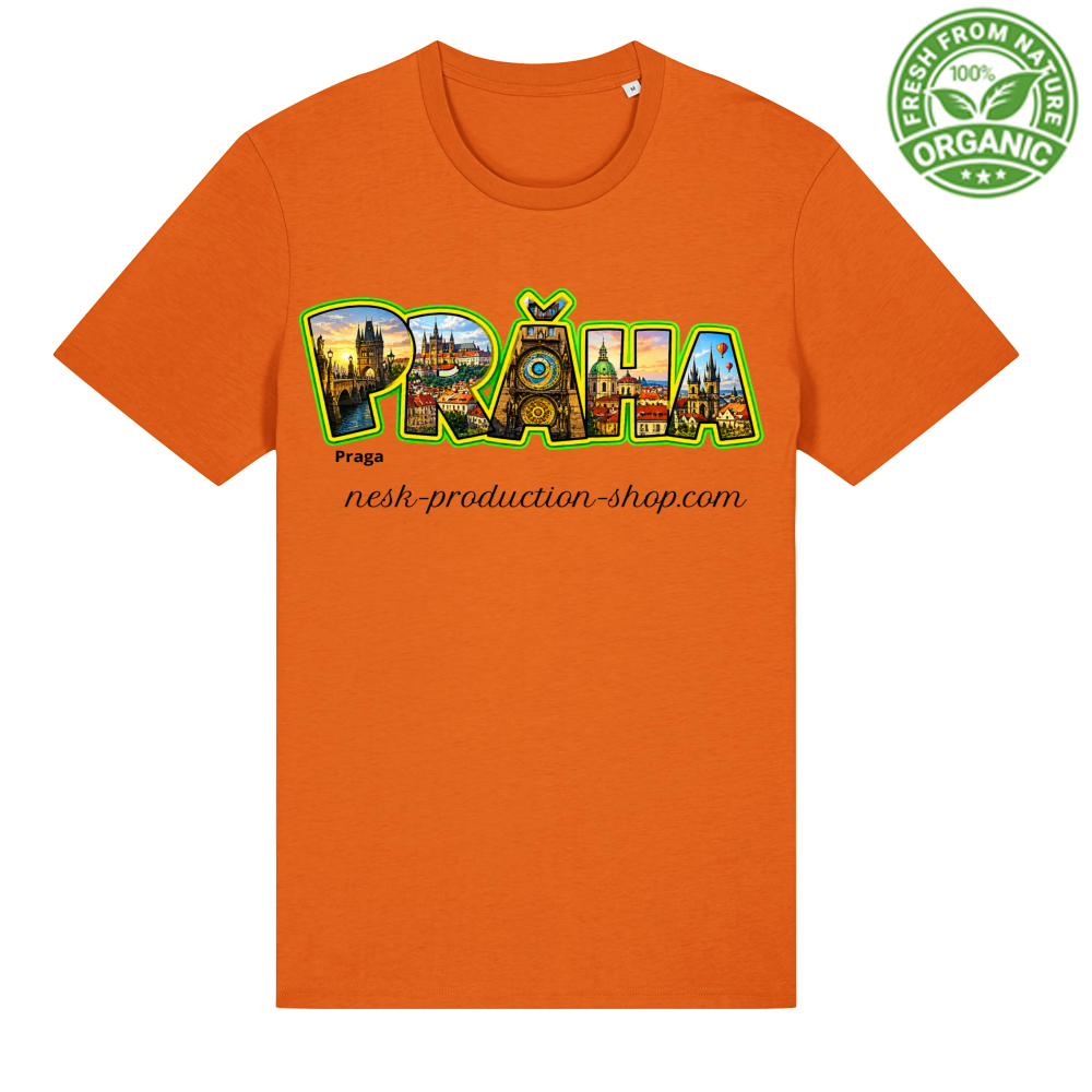 T-Shirt Unisex Organica linea praga