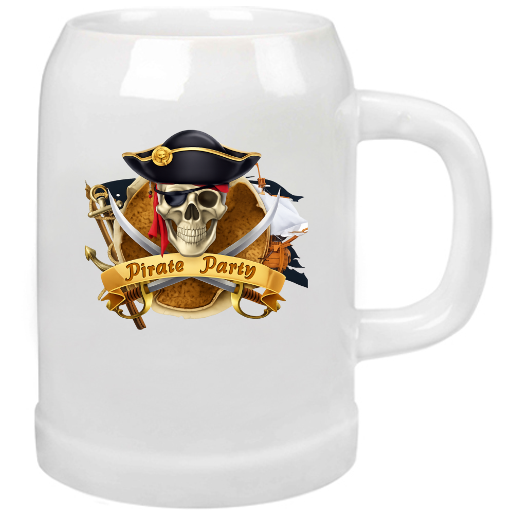 Boccale Birra linea pirata