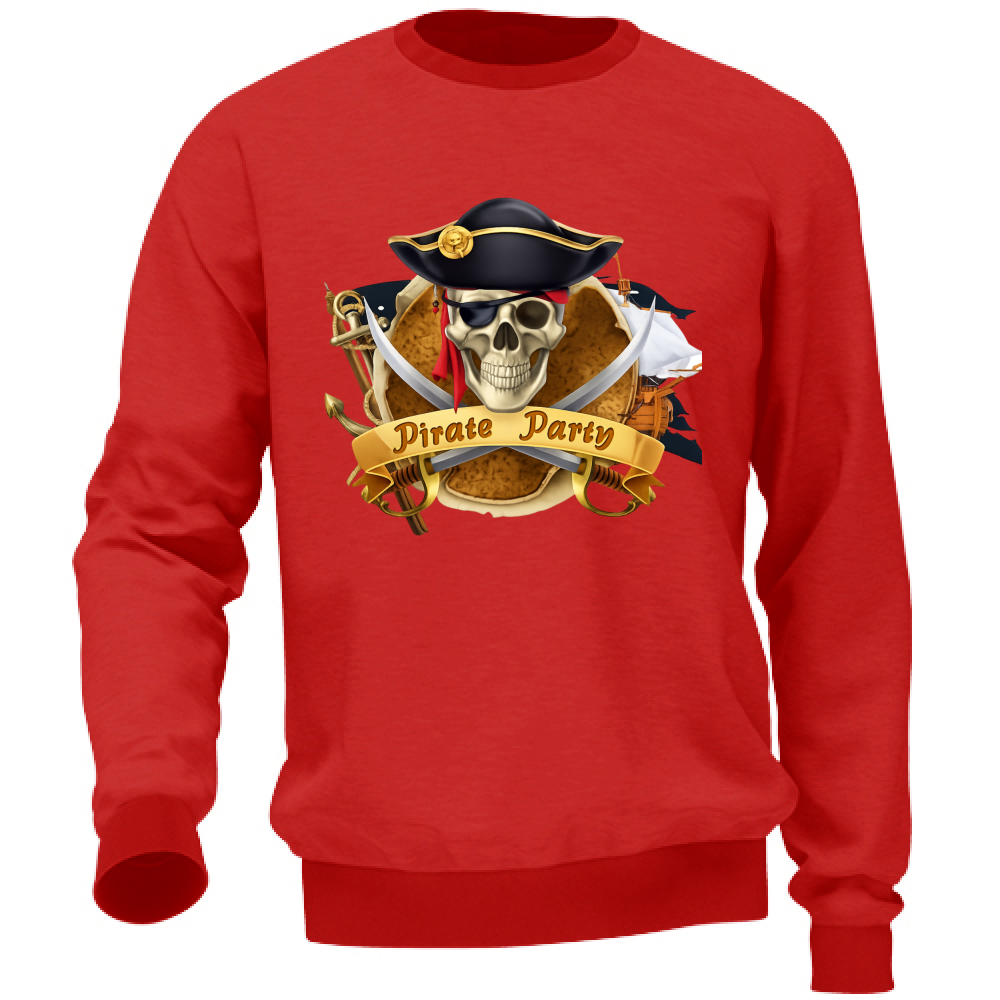 Felpa Unisex linea pirata