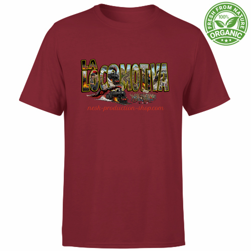 T-Shirt Unisex Organic linea la locomotiva