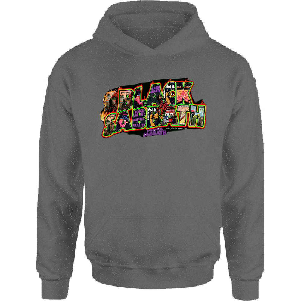 Felpa Bambino con Cappuccio linea Black Sabbath A