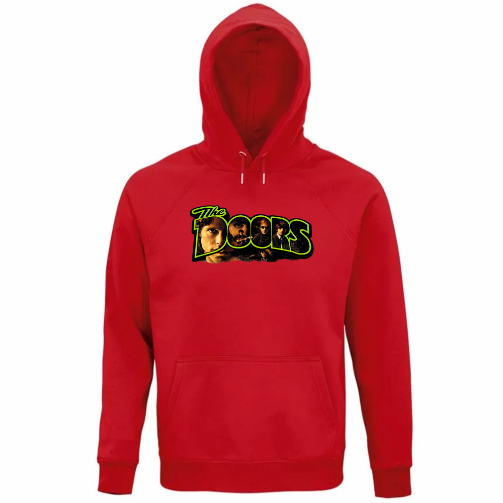 Felpa Organica Unisex Cappuccio linea doors