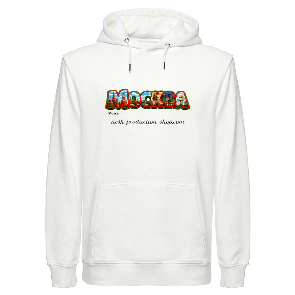 Felpa Cappuccio Unisex Canapa linea mosca