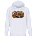 Felpa Premium Cappuccio Zip linea amsterdam