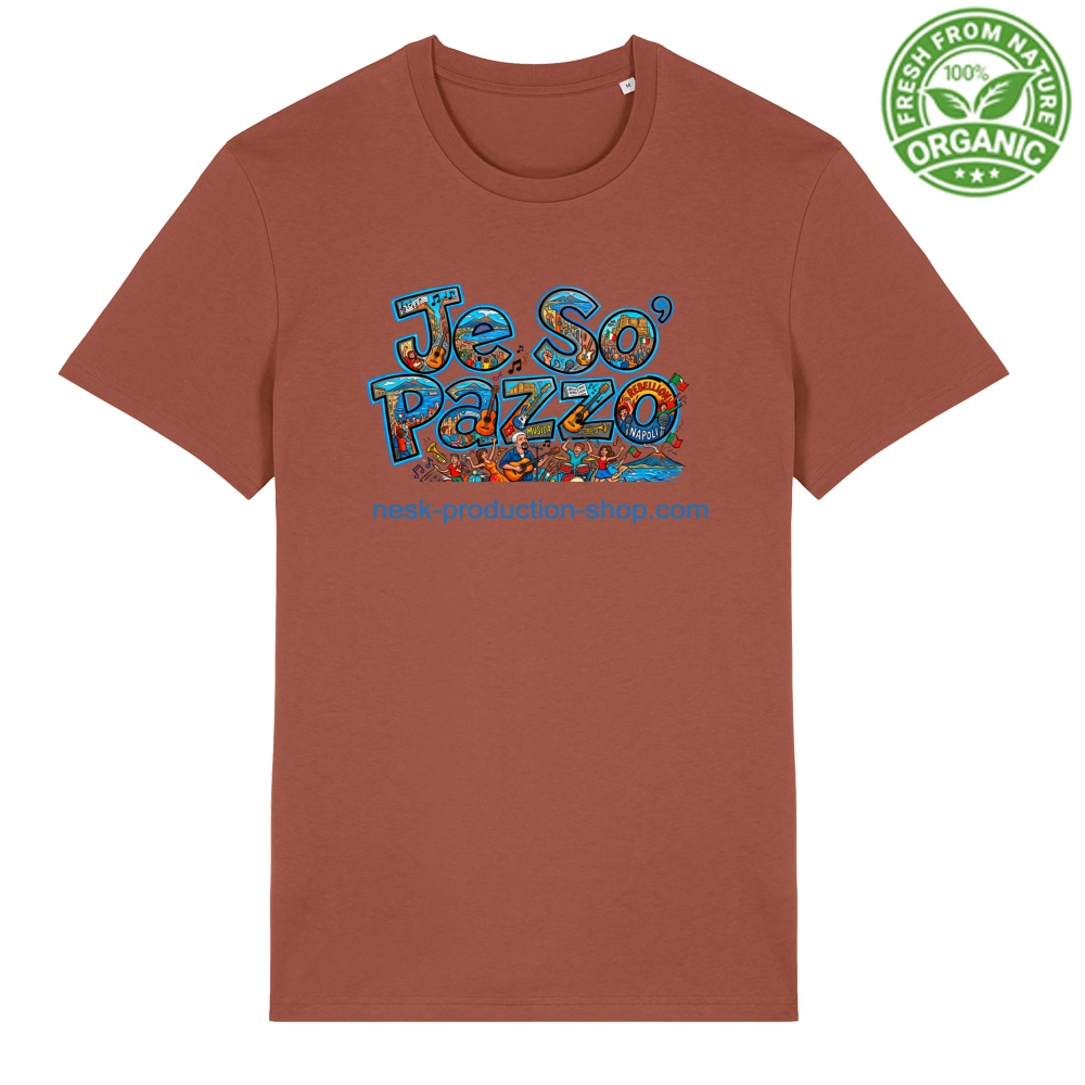 T-Shirt Unisex Organica linea je so pazzo