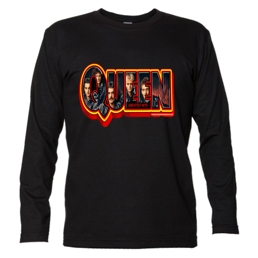 T-Shirt Unisex Manica Lunga Linea Queen  A