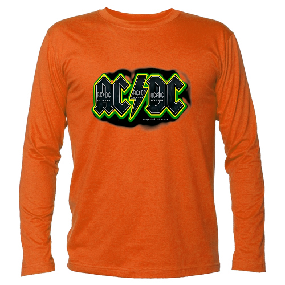T-Shirt Unisex Manica Lunga linea AC/DC   A