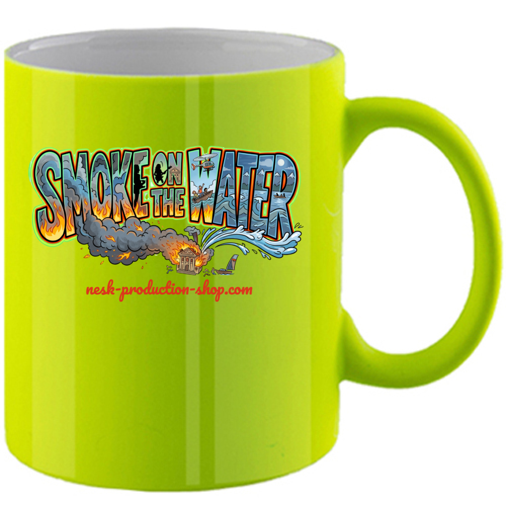 Tazza Fluo linea smoke on the water