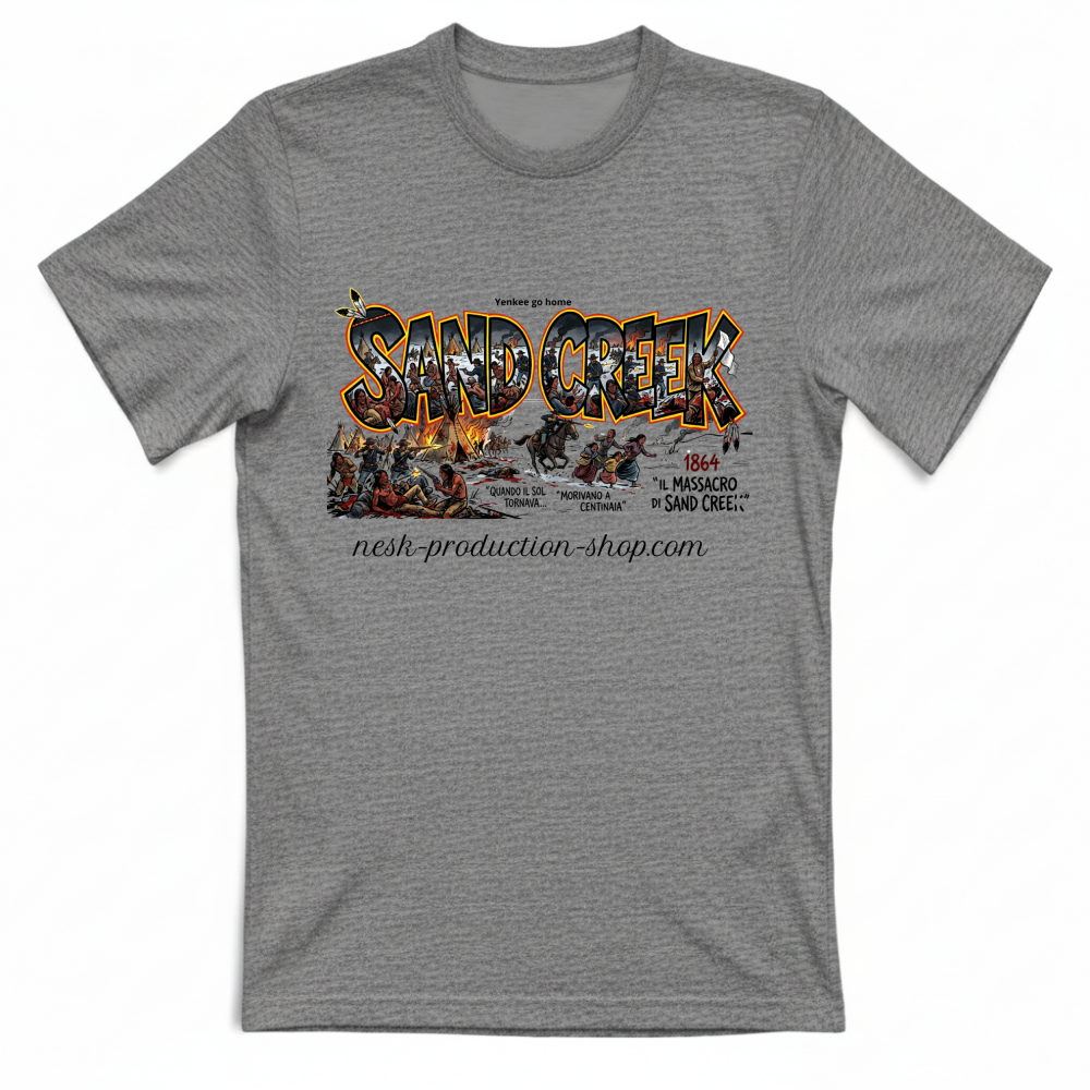 T-Shirt Unisex linea sand creek