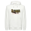 Felpa Cappuccio Unisex Canapa linea la locomotiva