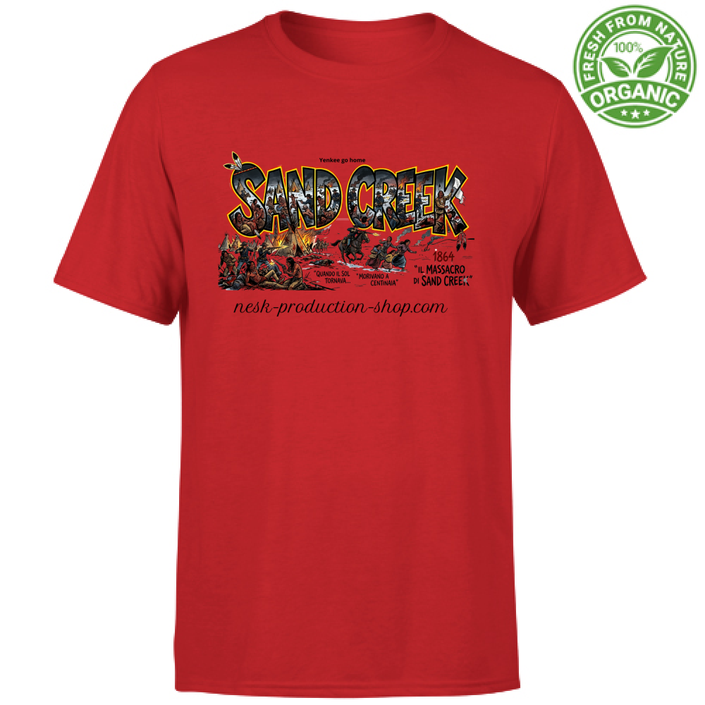 T-Shirt Unisex Organic linea sand creek