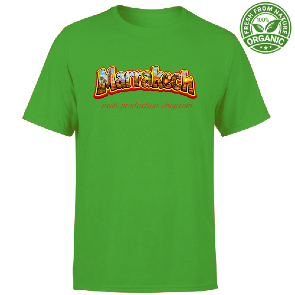 T-Shirt Unisex Organic linea marrakech
