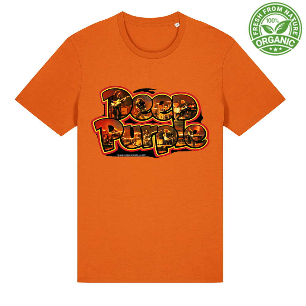 T-Shirt Unisex Organica linea Deep Purple