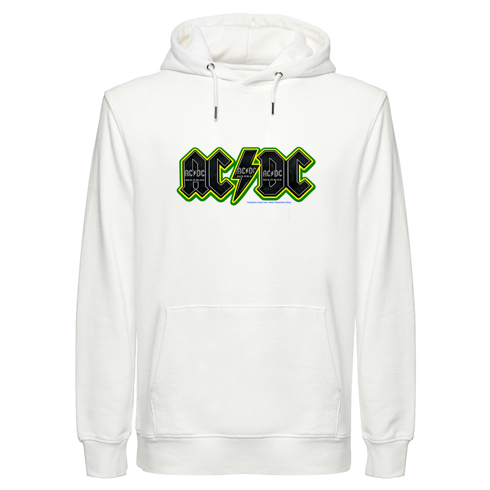 Felpa Cappuccio Unisex Canapa linea AC/DC