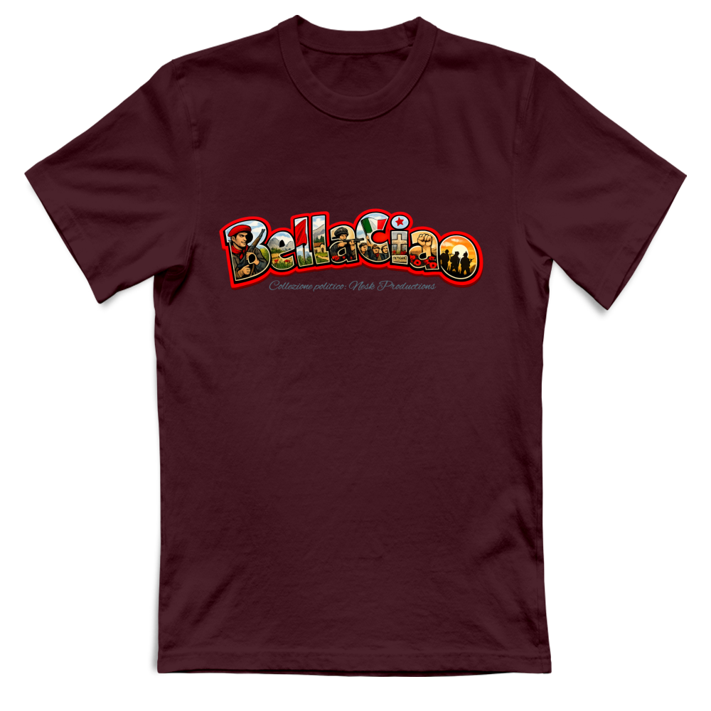 T-Shirt Unisex linea bella ciao