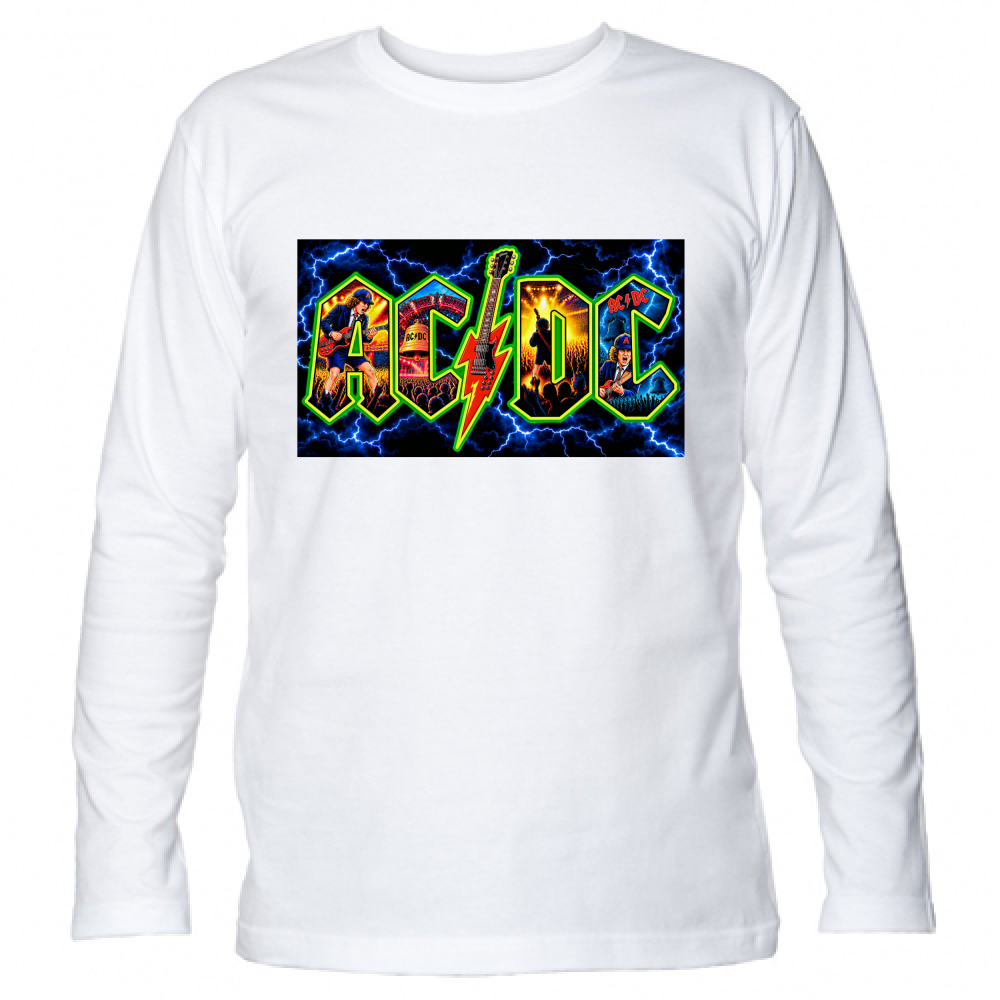 T-Shirt Unisex Manica Lunga linea ac/dc B
