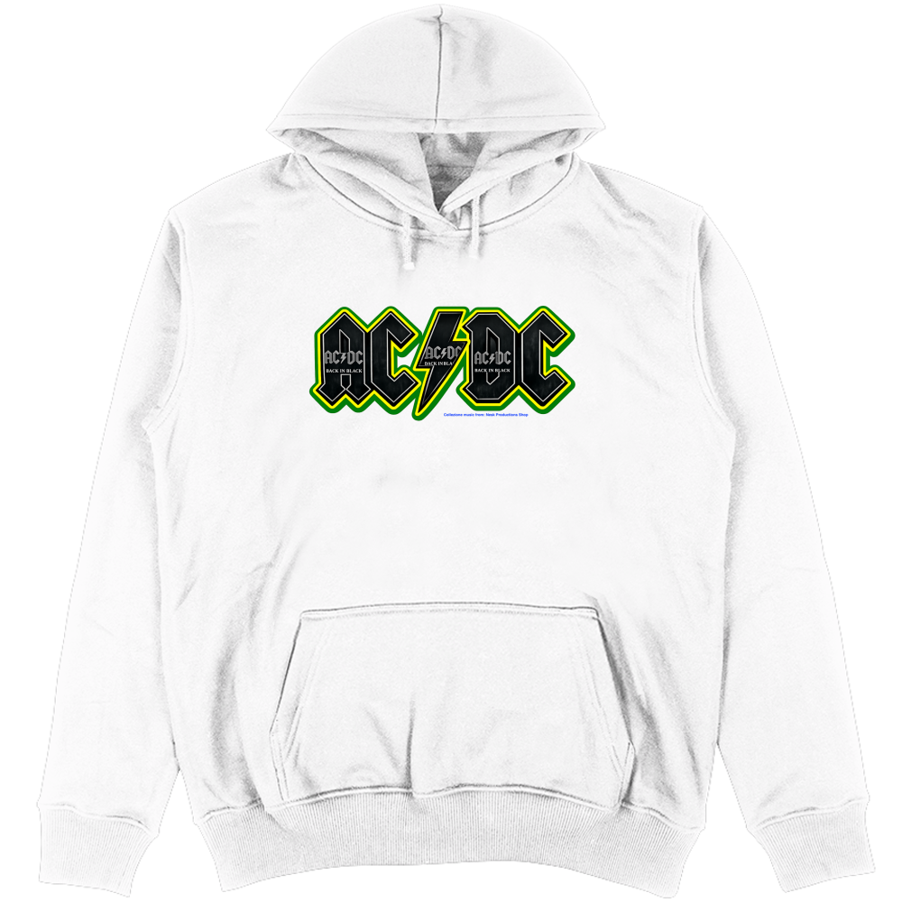 Felpa Unisex con Cappuccio linea AC/DC