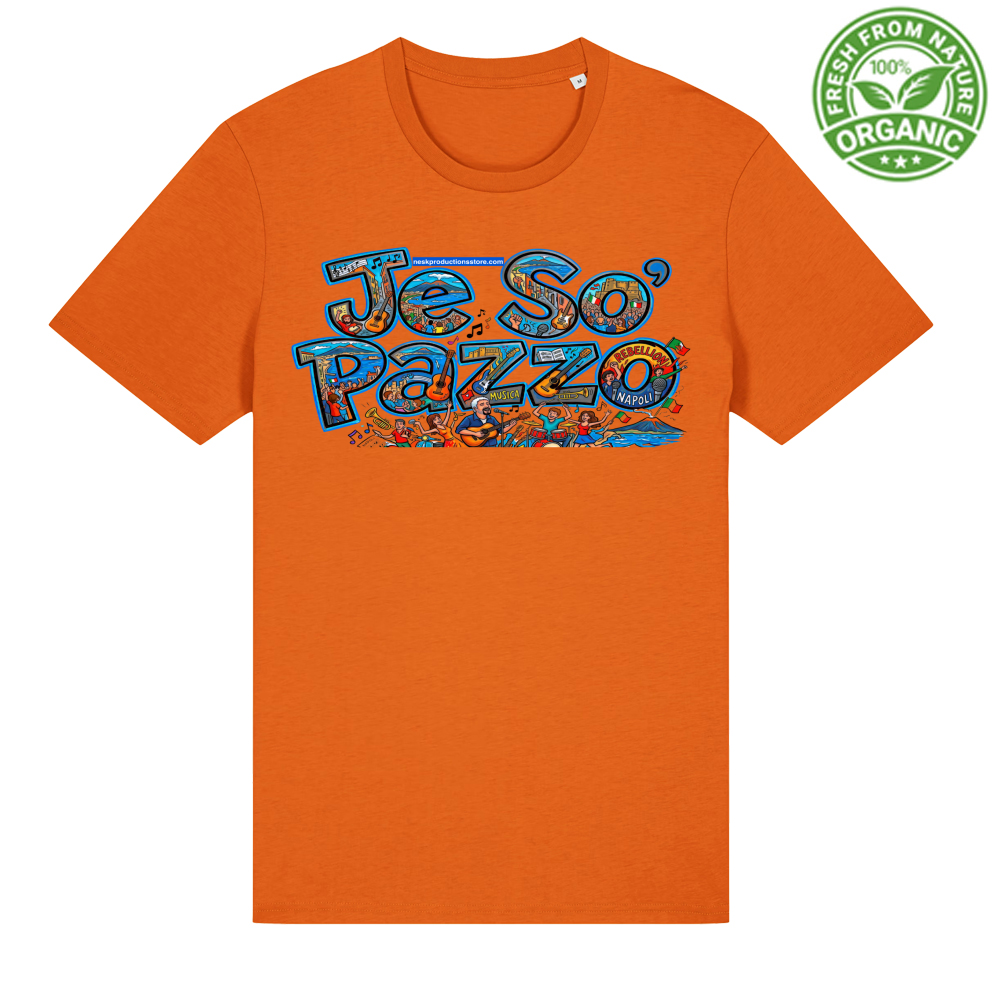 T-Shirt Unisex Organica linea je so pazzo A