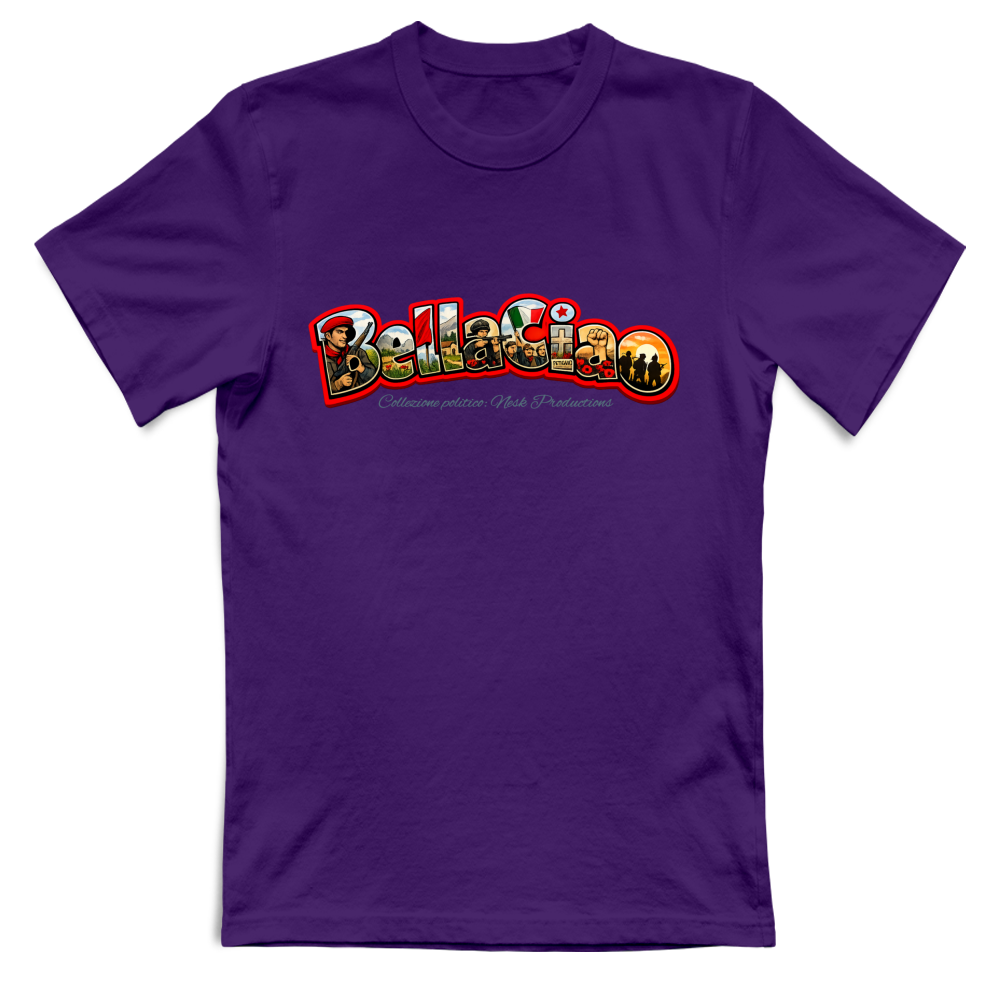 T-Shirt Unisex linea bella ciao