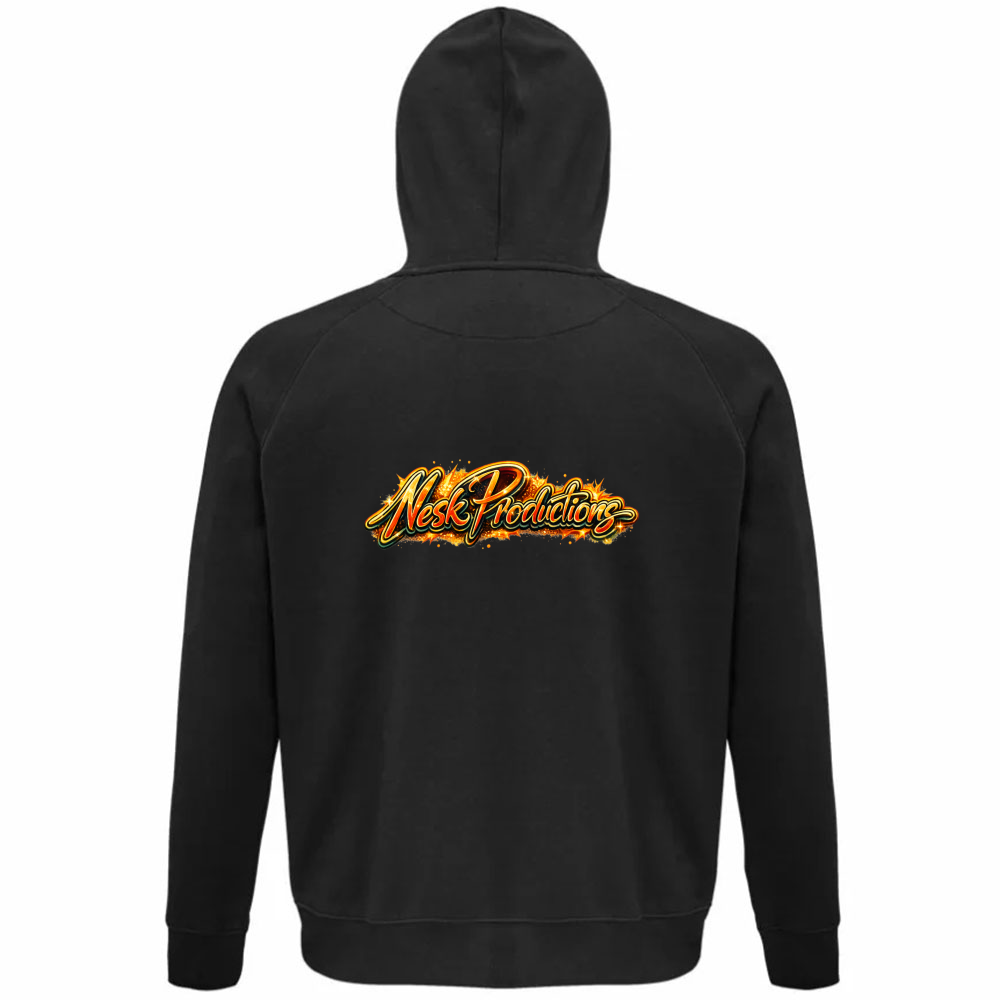 Felpa Organica Unisex Cappuccio Maglietta Verso un Mondo Migliore e Oltre