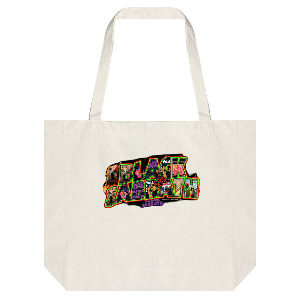 Tote Bag Canapa linea Black Sabbath A