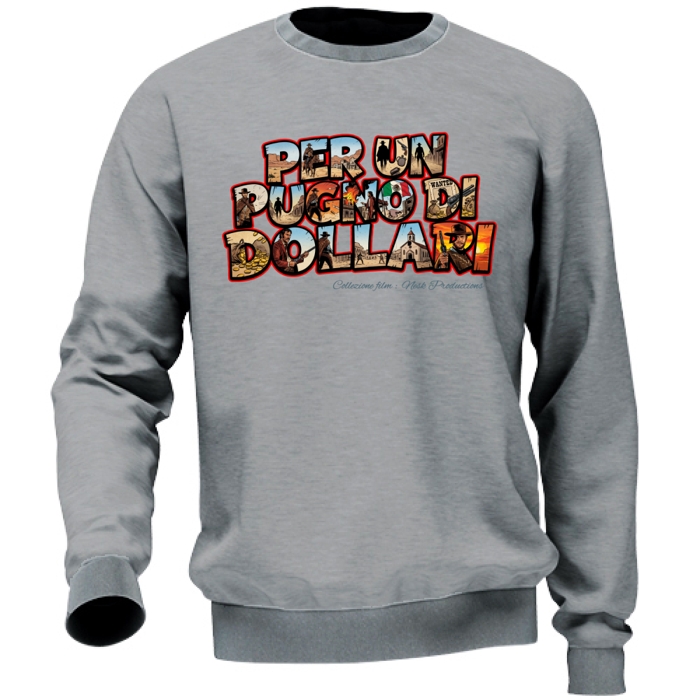 Felpa Unisex Linea pugno di dollari