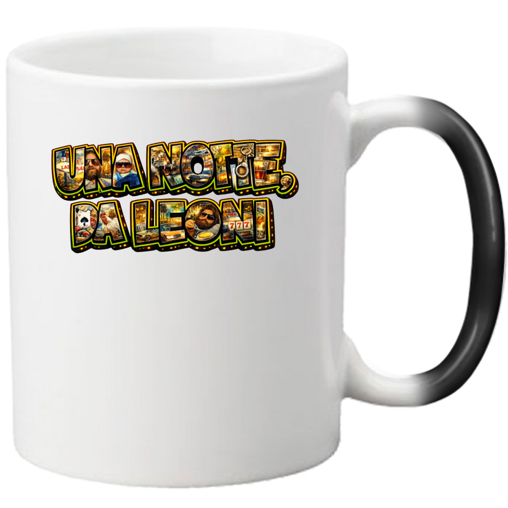 Tazza Magica Maglietta una Notte da Leoni