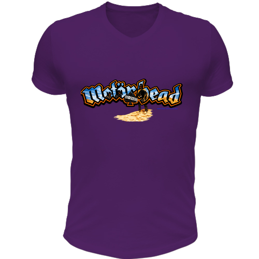 T-Shirt Unisex Scollo V linea motorhead