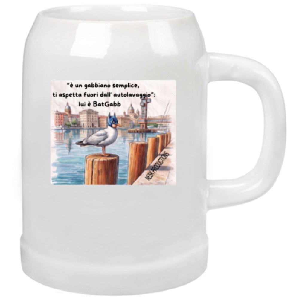 Boccale Birra T-Shirt BatGabb Will Returns