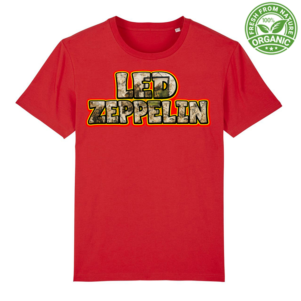 T-Shirt Unisex Premium Organic linea led zeppelin