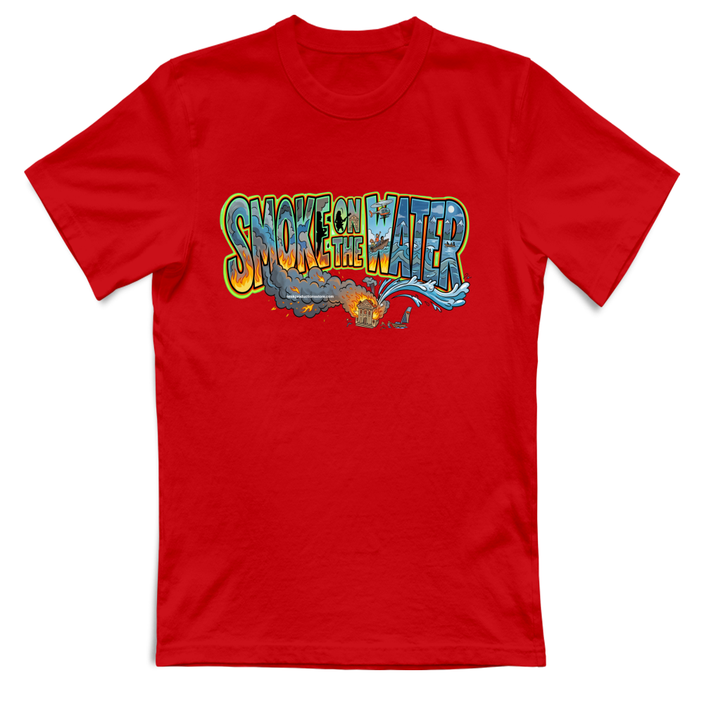 T-Shirt Bambino linea smoke on the water A