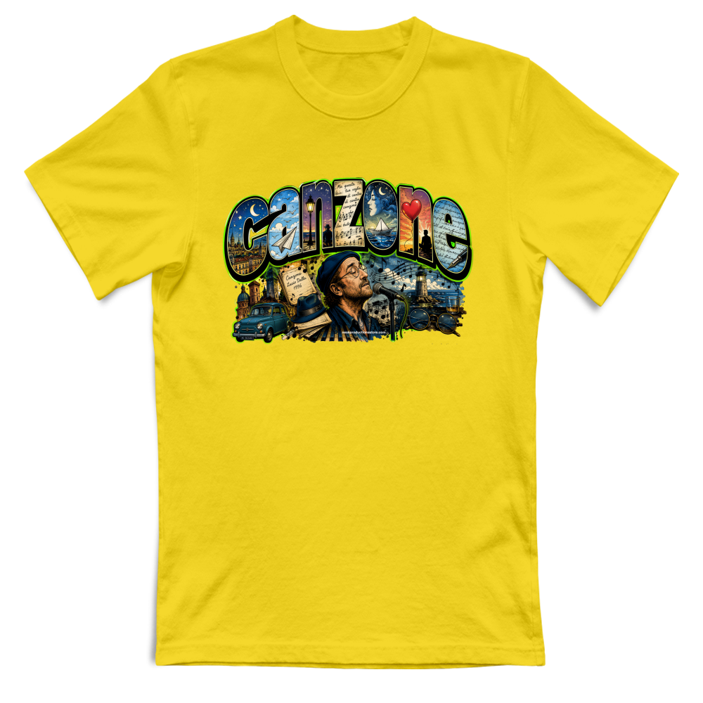 T-Shirt Unisex linea Canzone Dalla