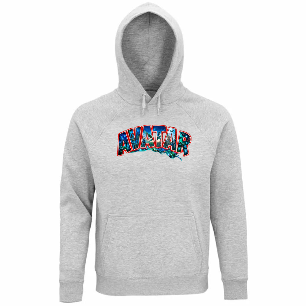 Felpa Organica Unisex Cappuccio linea avatar