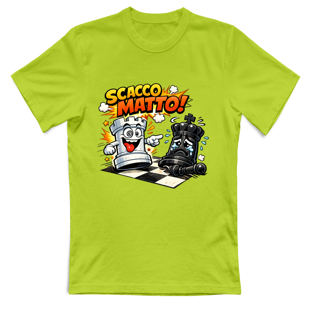 T-Shirt Unisex Linea scaccomatto