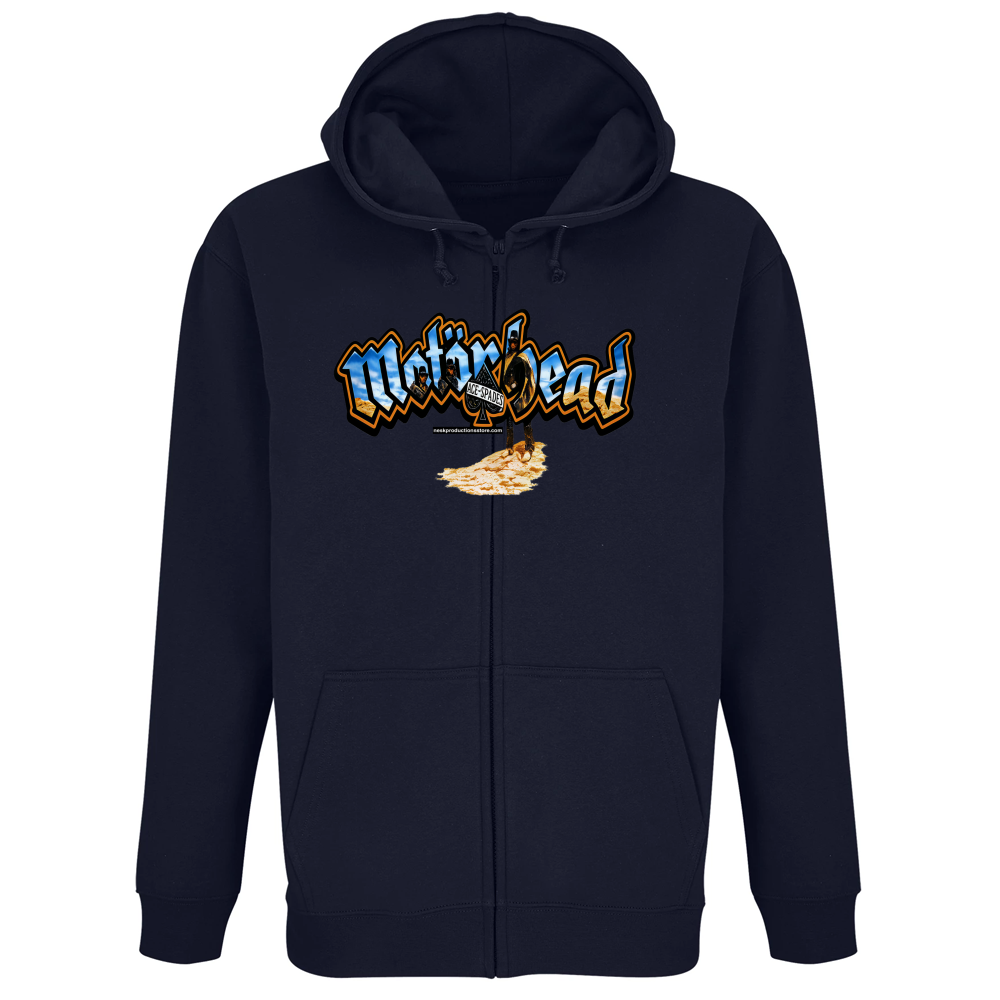 Felpa Premium Cappuccio Zip linea Motorhead  A