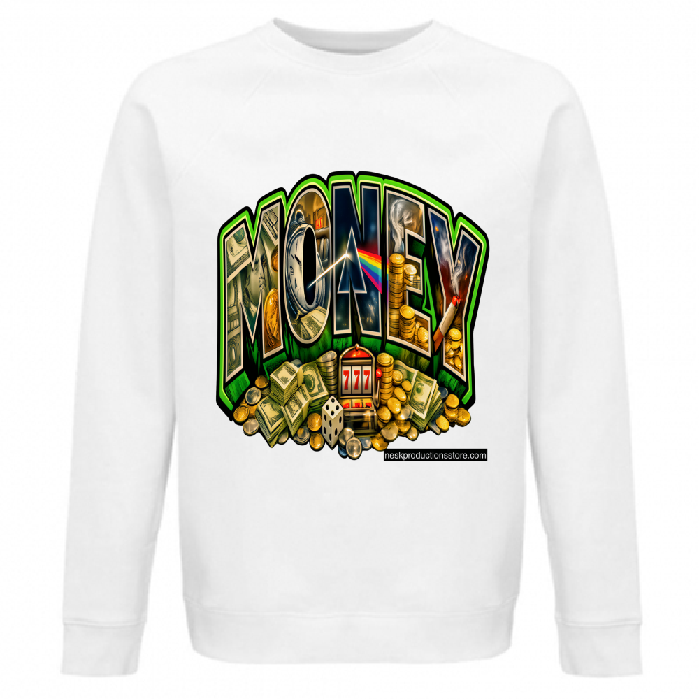 Felpa Unisex Organica linea Money A