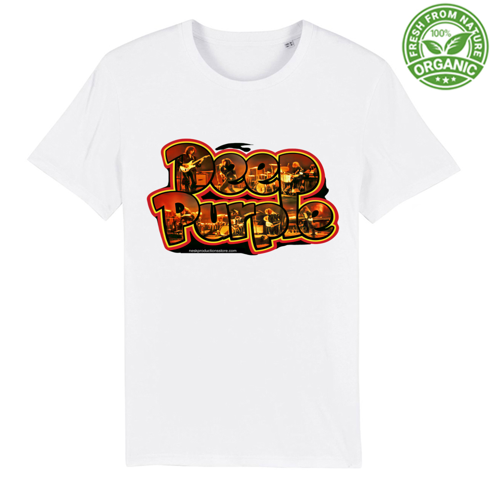 T-Shirt Unisex Organica linea Deep Purple