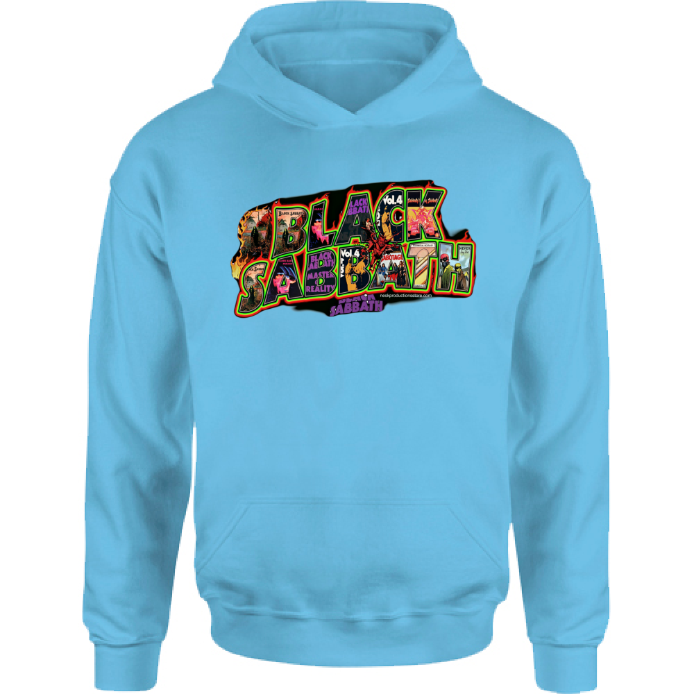 Felpa Bambino con Cappuccio linea Black Sabbath A