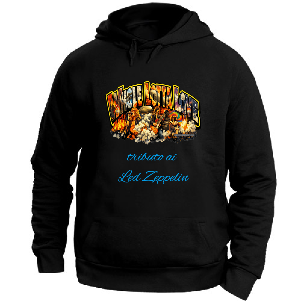 Felpa con Cappuccio Unisex Large linea Whole lotta love