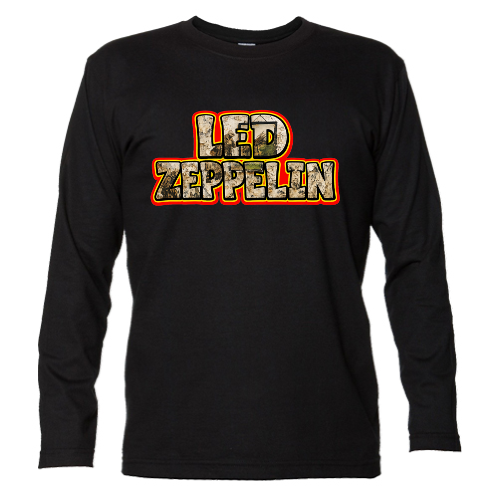 T-Shirt Unisex Manica Lunga linea led zeppelin