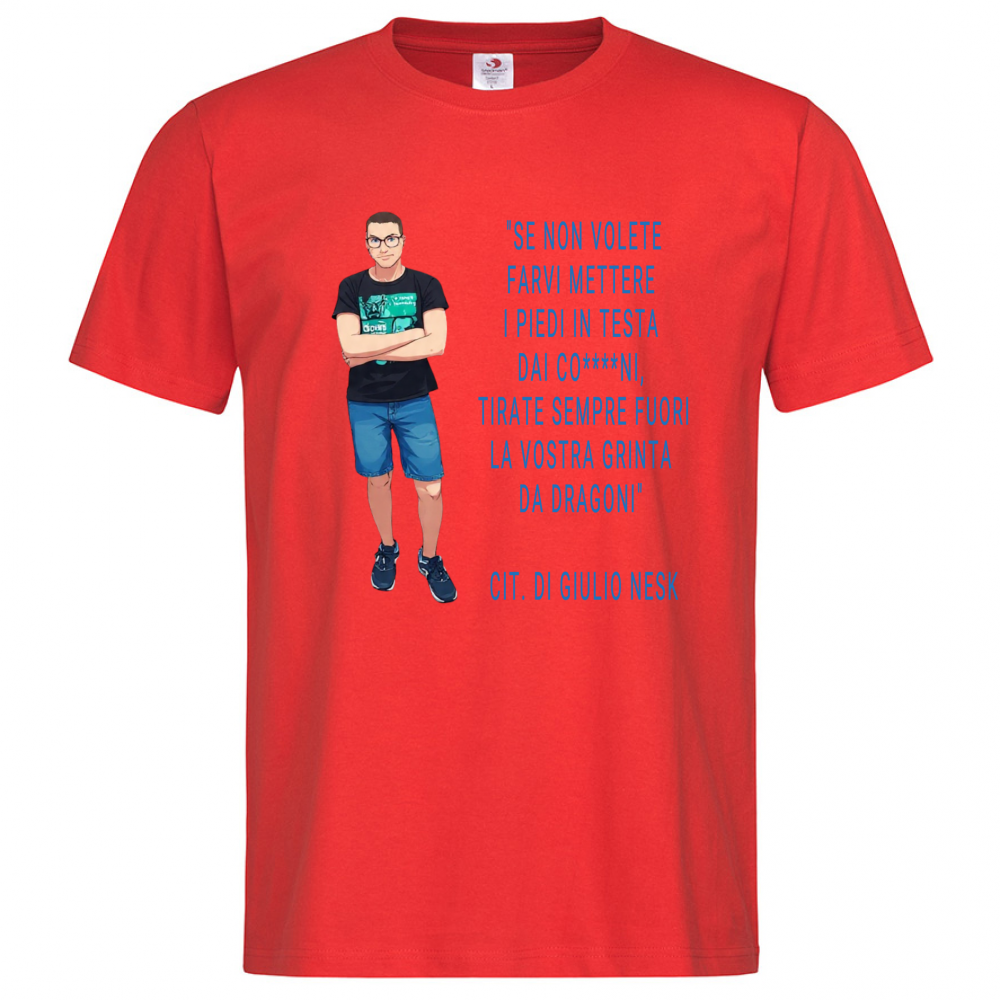 T-Shirt Men Premium T-Shirt con una Frase Motivazionale