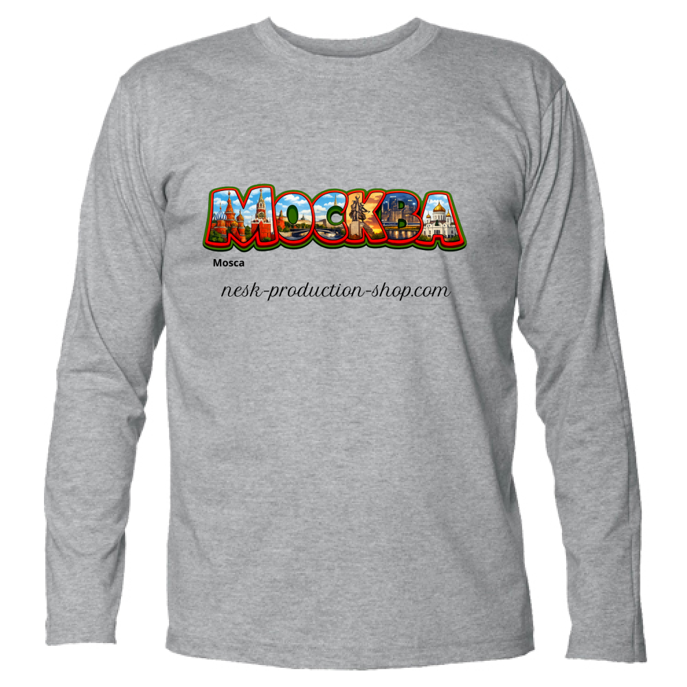 T-Shirt Unisex Manica Lunga linea mosca