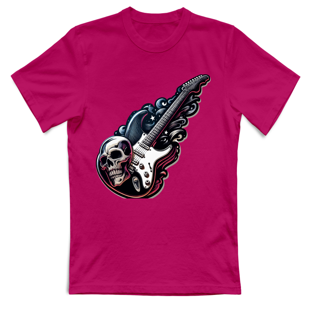 T-Shirt Bambino linea chitarra rock