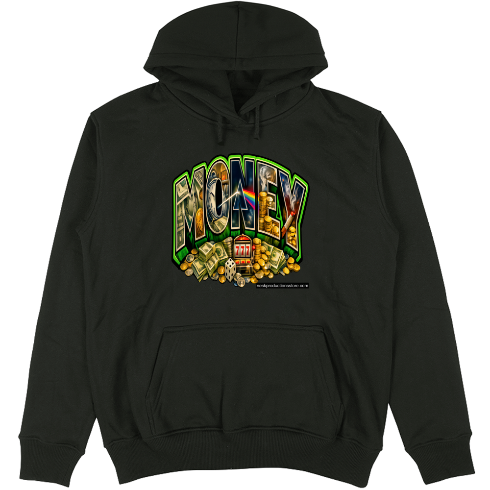 Felpa Unisex con Cappuccio linea Money A