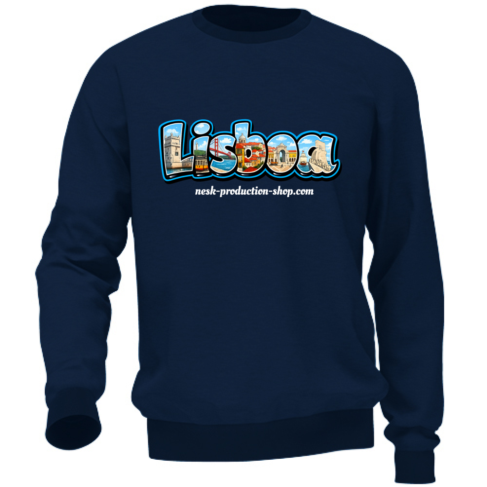 Felpa Unisex linea lisboa