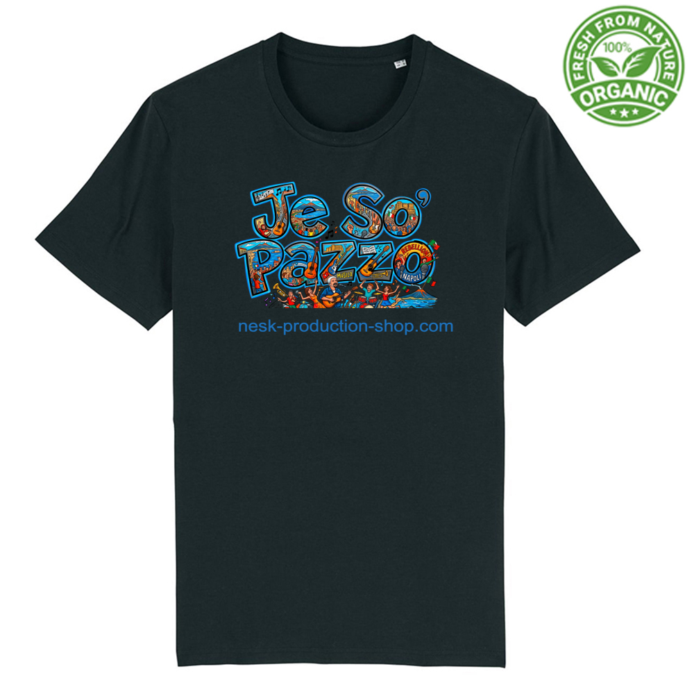 T-Shirt Unisex Organica linea je so pazzo